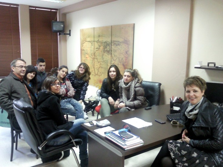 Με παιδιά του 2ου Λυκείου