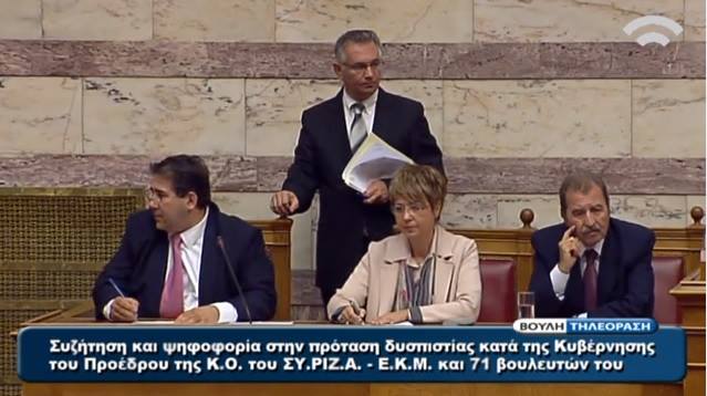 Πρόταση δυσπιστίας